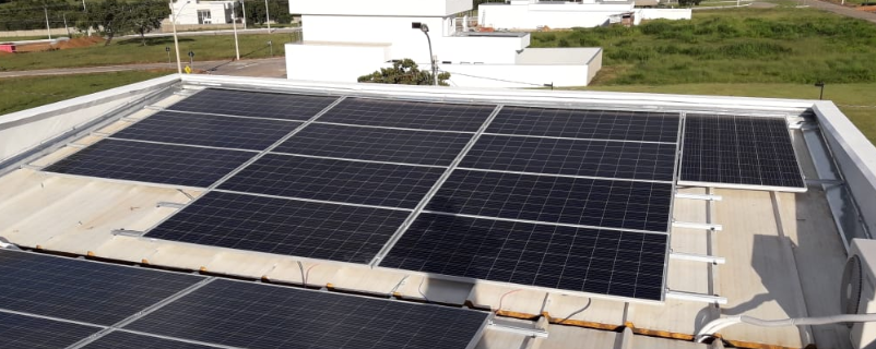 Energia solar em casa de Goianésia - GO