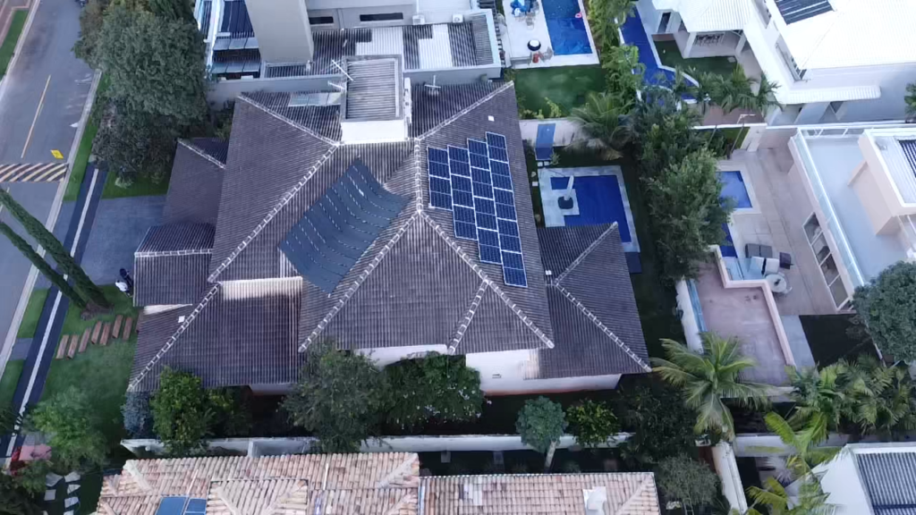 casa no Alphaville Flamboyant com energia solar fotovoltaica